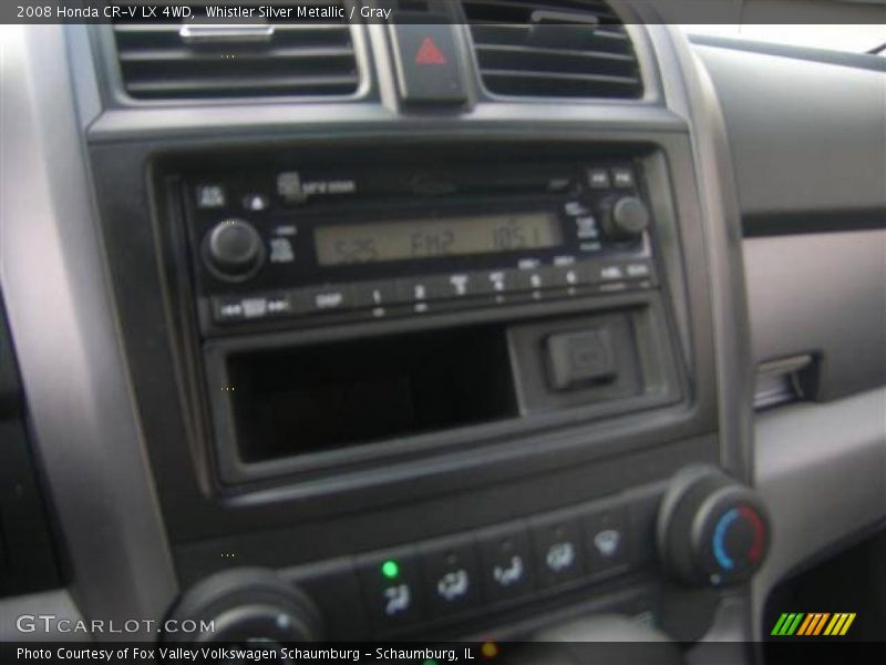 Whistler Silver Metallic / Gray 2008 Honda CR-V LX 4WD