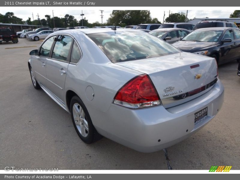 Silver Ice Metallic / Gray 2011 Chevrolet Impala LT