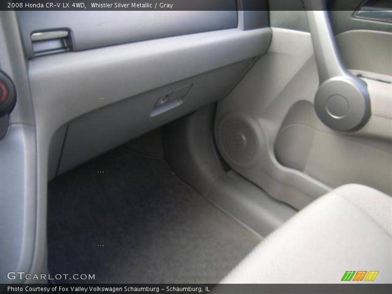 Whistler Silver Metallic / Gray 2008 Honda CR-V LX 4WD