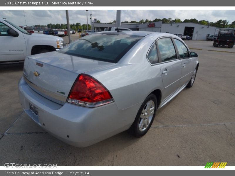Silver Ice Metallic / Gray 2011 Chevrolet Impala LT