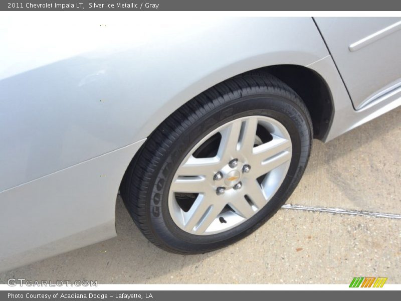 Silver Ice Metallic / Gray 2011 Chevrolet Impala LT