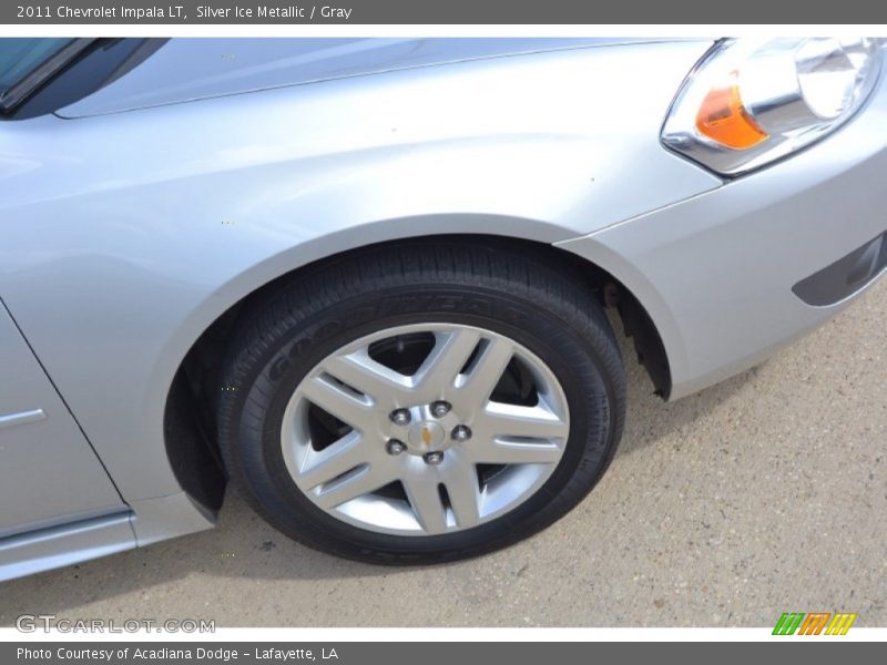 Silver Ice Metallic / Gray 2011 Chevrolet Impala LT