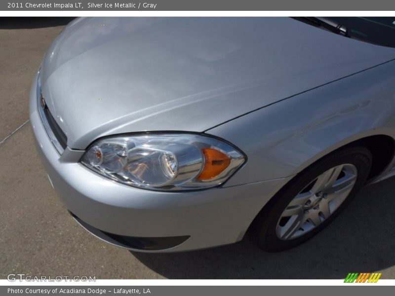 Silver Ice Metallic / Gray 2011 Chevrolet Impala LT