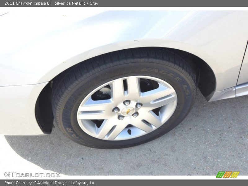 Silver Ice Metallic / Gray 2011 Chevrolet Impala LT