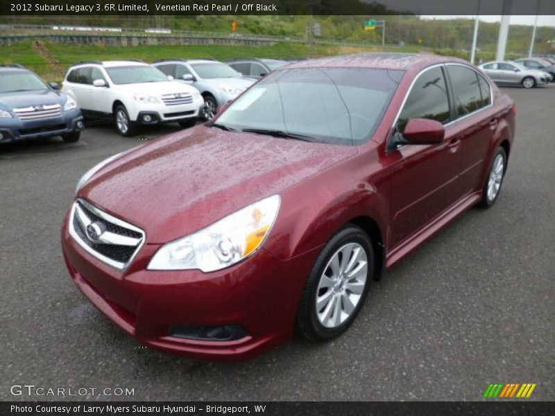 Front 3/4 View of 2012 Legacy 3.6R Limited