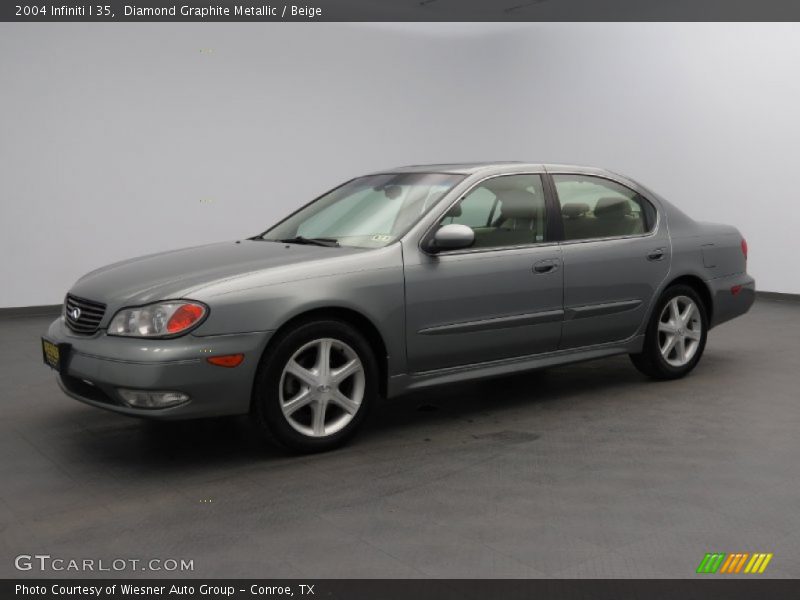 Diamond Graphite Metallic / Beige 2004 Infiniti I 35
