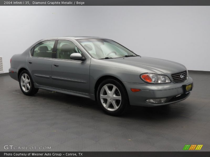 Diamond Graphite Metallic / Beige 2004 Infiniti I 35