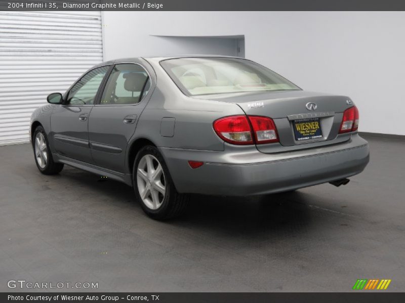 Diamond Graphite Metallic / Beige 2004 Infiniti I 35
