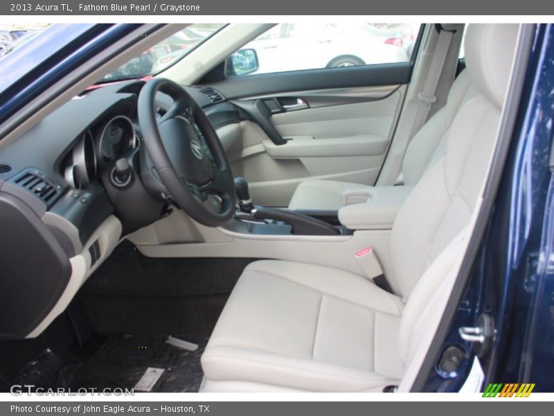 Fathom Blue Pearl / Graystone 2013 Acura TL