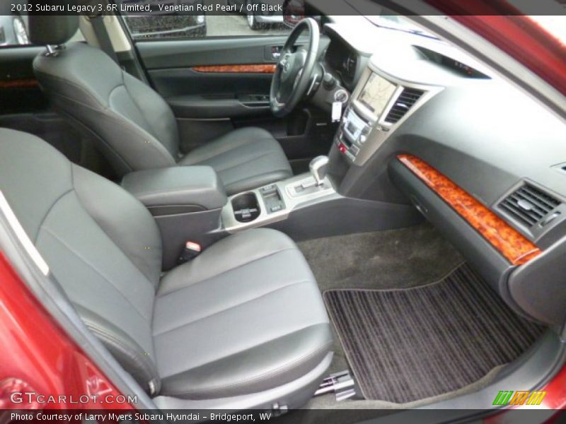 2012 Legacy 3.6R Limited Off Black Interior