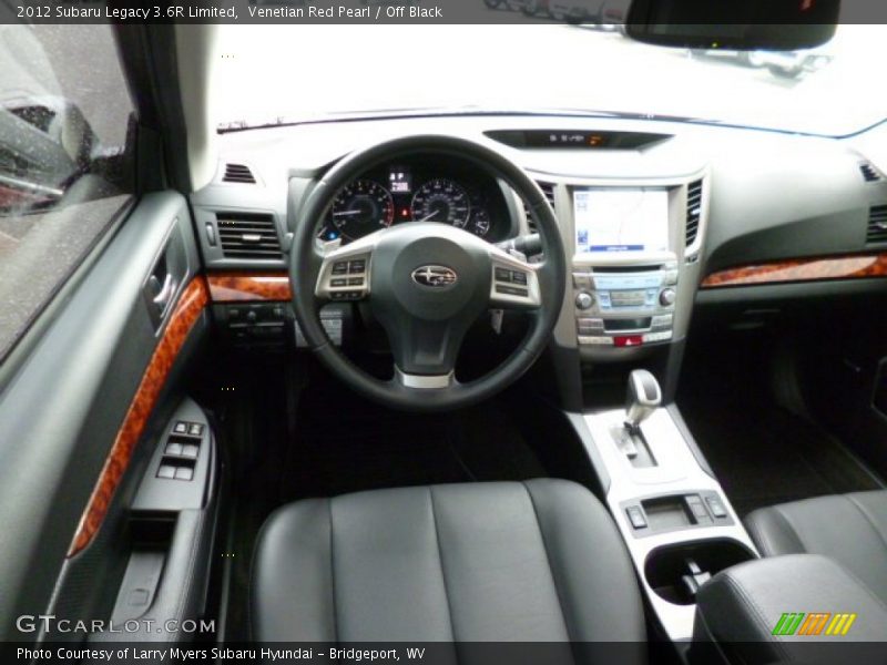Dashboard of 2012 Legacy 3.6R Limited