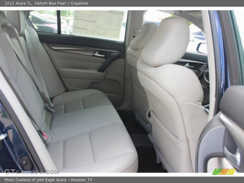 Fathom Blue Pearl / Graystone 2013 Acura TL