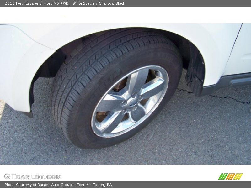 White Suede / Charcoal Black 2010 Ford Escape Limited V6 4WD