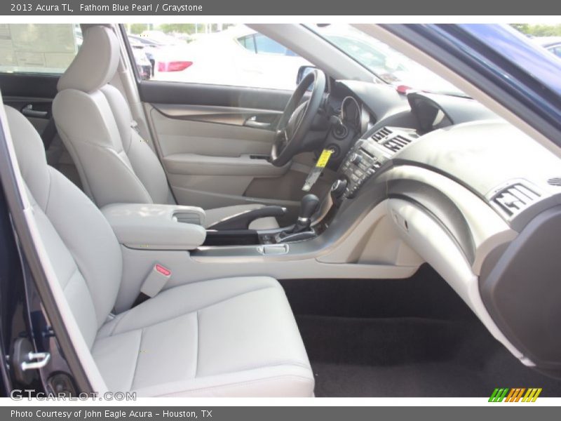 Fathom Blue Pearl / Graystone 2013 Acura TL