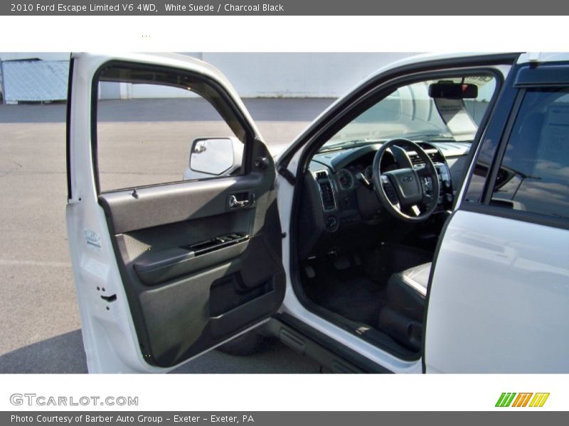 White Suede / Charcoal Black 2010 Ford Escape Limited V6 4WD