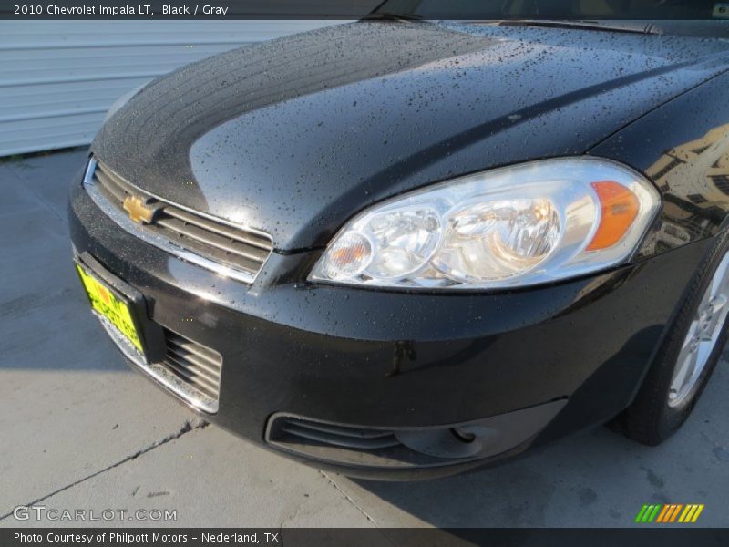 Black / Gray 2010 Chevrolet Impala LT