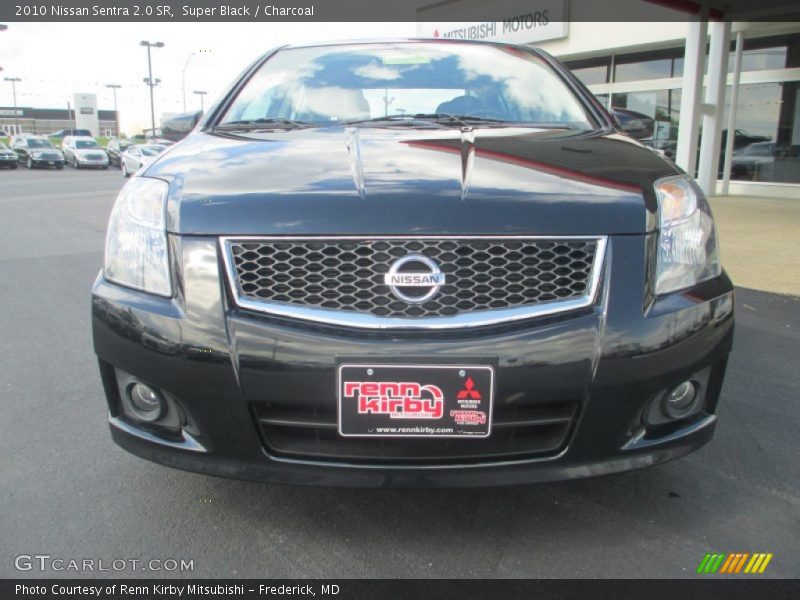 Super Black / Charcoal 2010 Nissan Sentra 2.0 SR