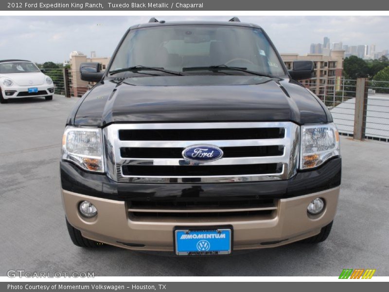 Tuxedo Black Metallic / Chaparral 2012 Ford Expedition King Ranch
