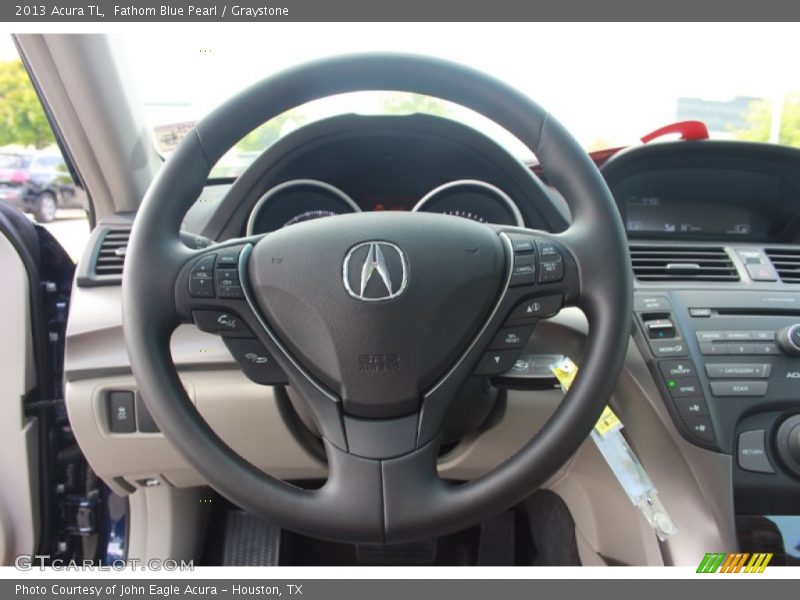Fathom Blue Pearl / Graystone 2013 Acura TL