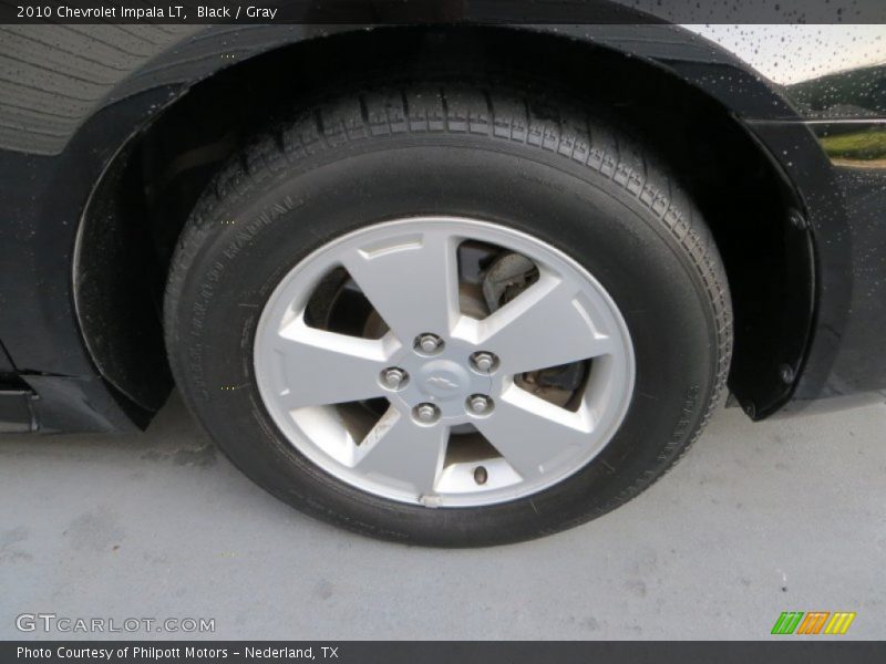 Black / Gray 2010 Chevrolet Impala LT