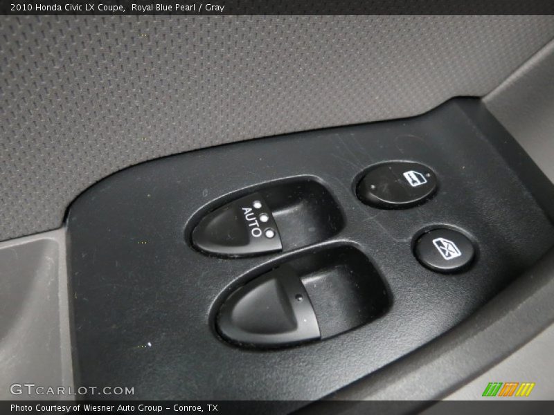 Royal Blue Pearl / Gray 2010 Honda Civic LX Coupe