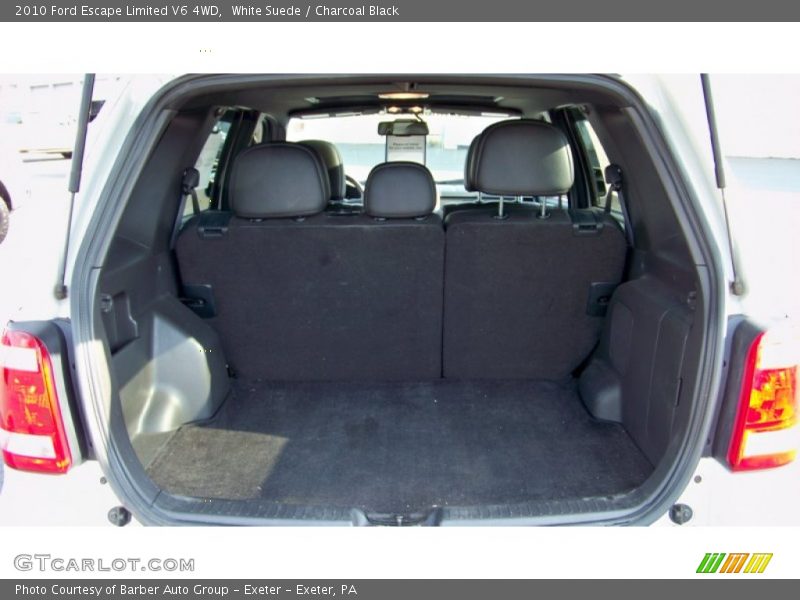 White Suede / Charcoal Black 2010 Ford Escape Limited V6 4WD