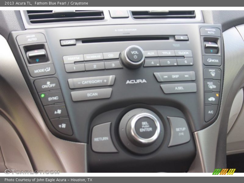 Fathom Blue Pearl / Graystone 2013 Acura TL