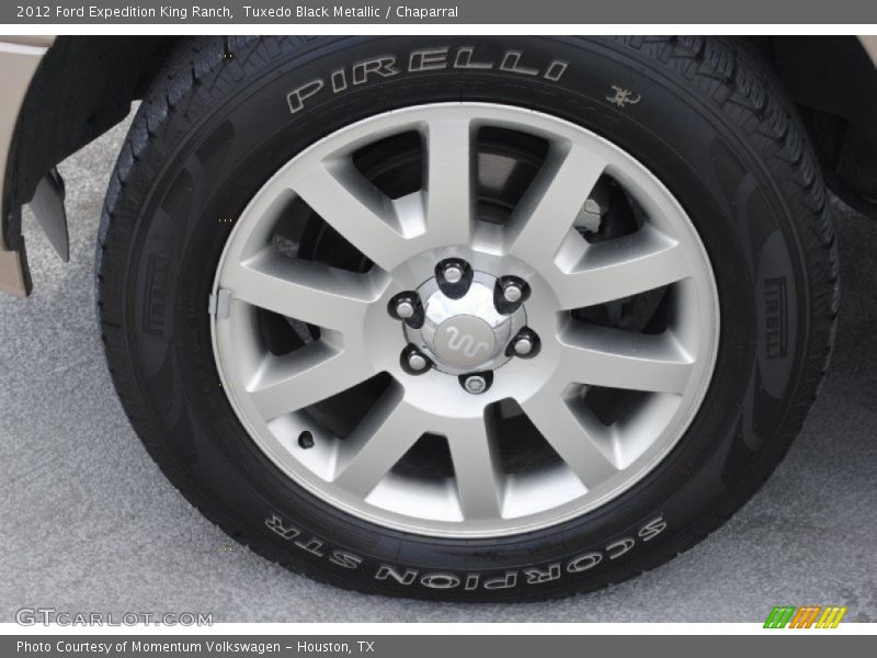 Tuxedo Black Metallic / Chaparral 2012 Ford Expedition King Ranch