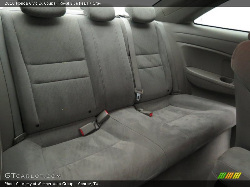 Royal Blue Pearl / Gray 2010 Honda Civic LX Coupe