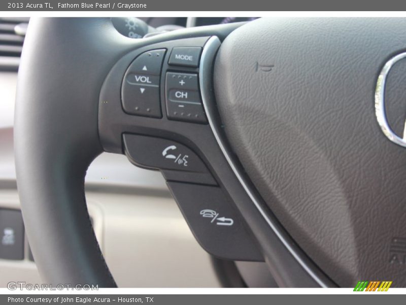 Fathom Blue Pearl / Graystone 2013 Acura TL