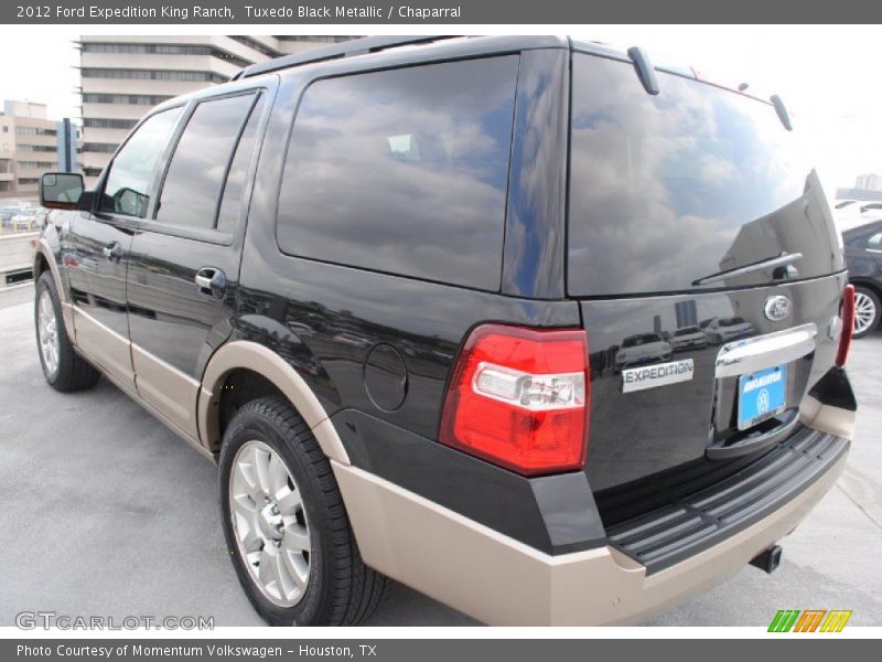 Tuxedo Black Metallic / Chaparral 2012 Ford Expedition King Ranch