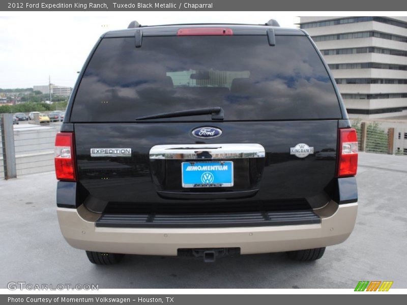 Tuxedo Black Metallic / Chaparral 2012 Ford Expedition King Ranch