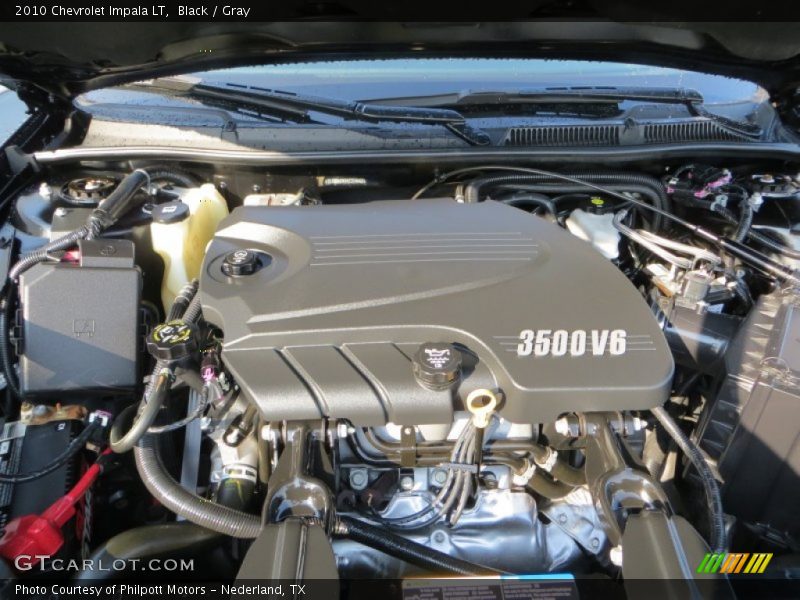 Black / Gray 2010 Chevrolet Impala LT