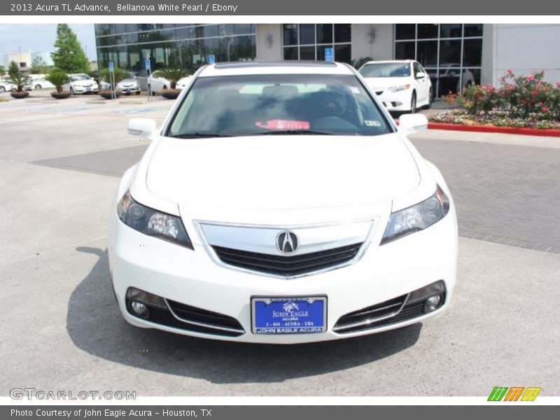 Bellanova White Pearl / Ebony 2013 Acura TL Advance