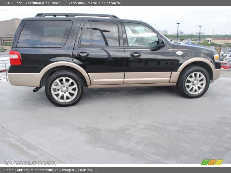 Tuxedo Black Metallic / Chaparral 2012 Ford Expedition King Ranch