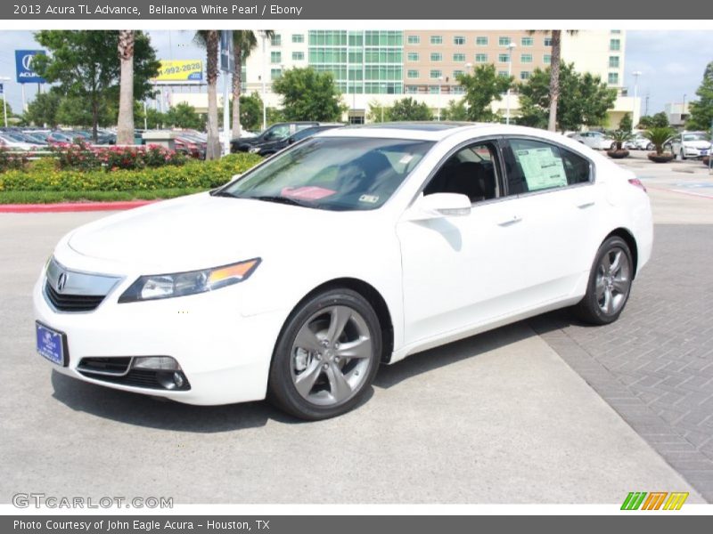 Bellanova White Pearl / Ebony 2013 Acura TL Advance
