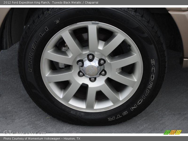 Tuxedo Black Metallic / Chaparral 2012 Ford Expedition King Ranch