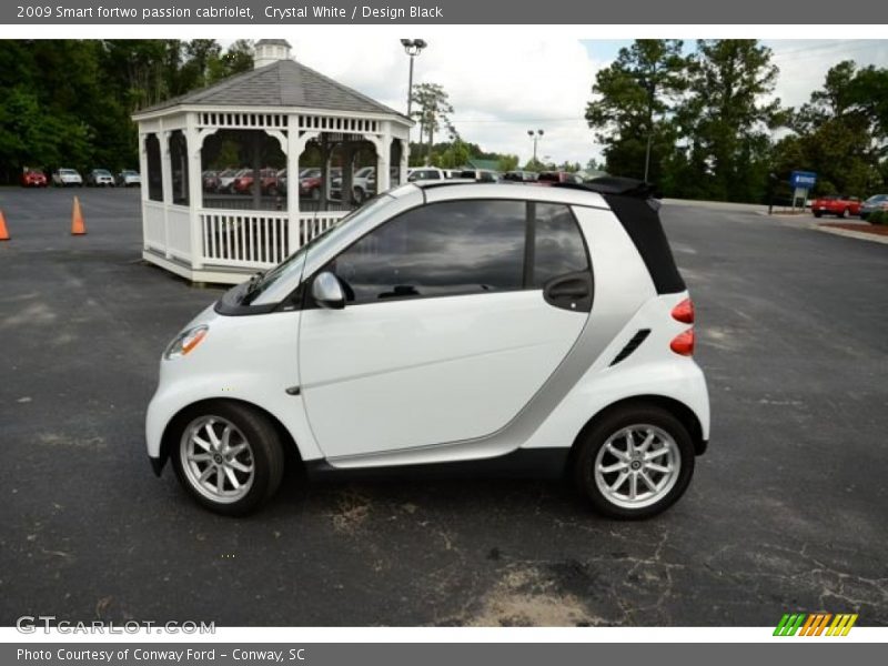  2009 fortwo passion cabriolet Crystal White