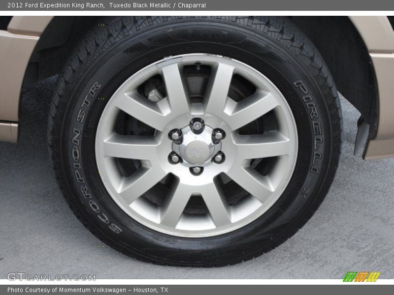 Tuxedo Black Metallic / Chaparral 2012 Ford Expedition King Ranch