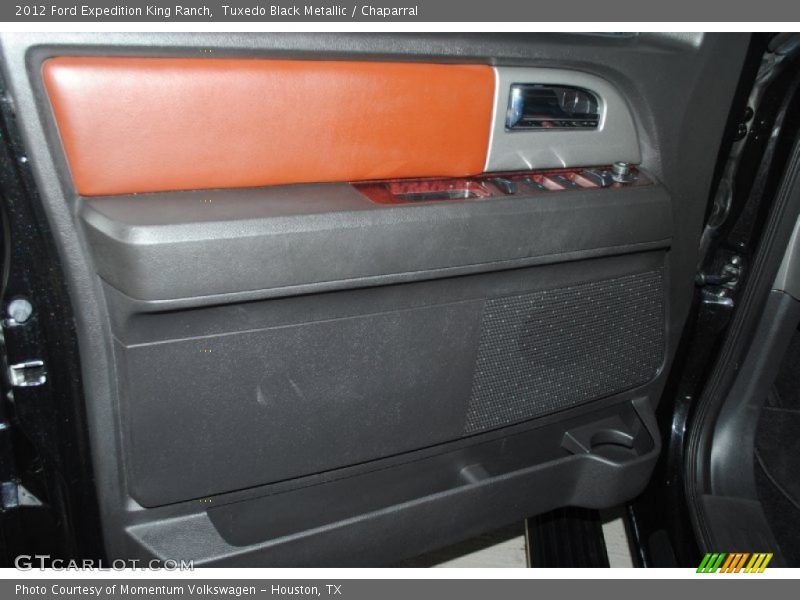 Tuxedo Black Metallic / Chaparral 2012 Ford Expedition King Ranch