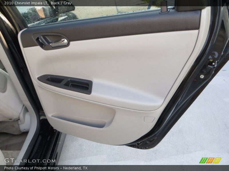 Black / Gray 2010 Chevrolet Impala LT