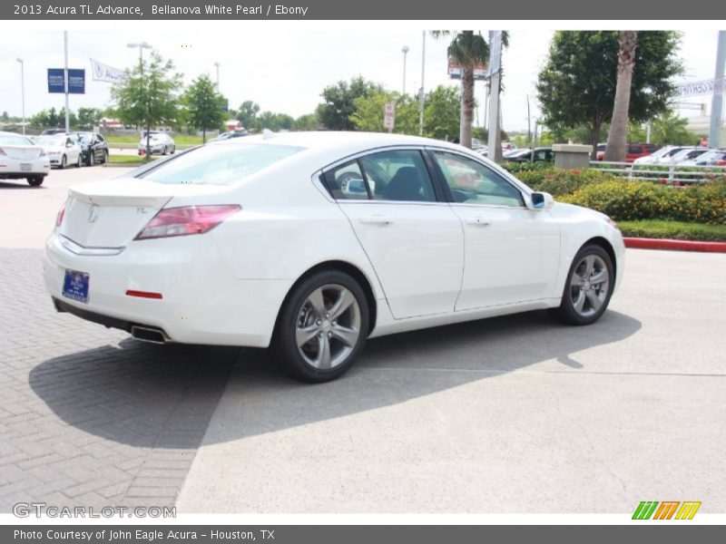 Bellanova White Pearl / Ebony 2013 Acura TL Advance