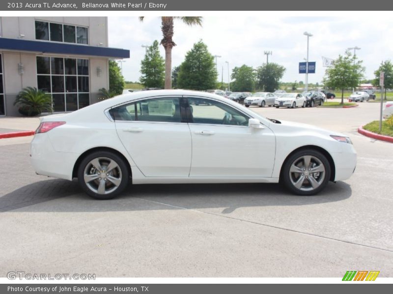 Bellanova White Pearl / Ebony 2013 Acura TL Advance