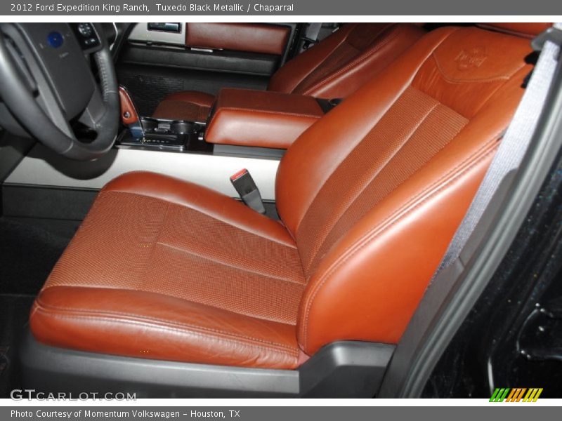 Tuxedo Black Metallic / Chaparral 2012 Ford Expedition King Ranch