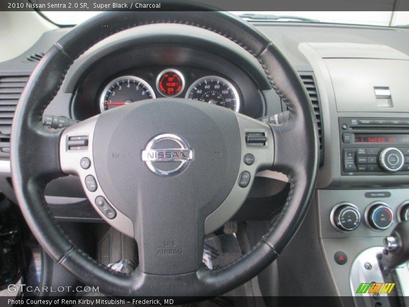 Super Black / Charcoal 2010 Nissan Sentra 2.0 SR