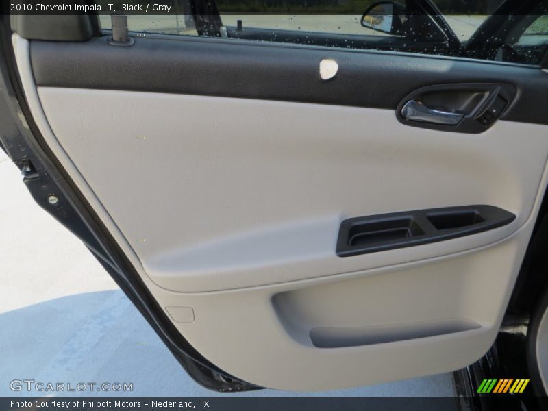 Black / Gray 2010 Chevrolet Impala LT