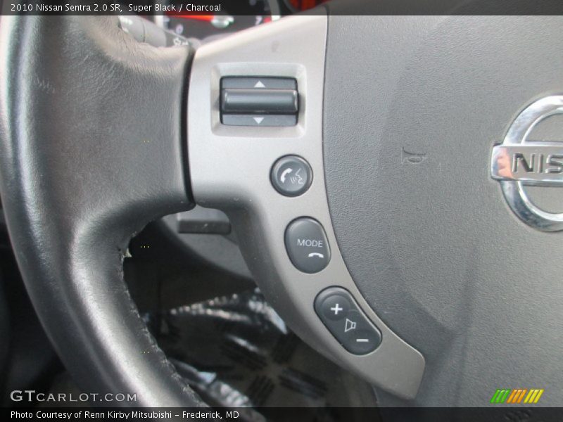 Super Black / Charcoal 2010 Nissan Sentra 2.0 SR