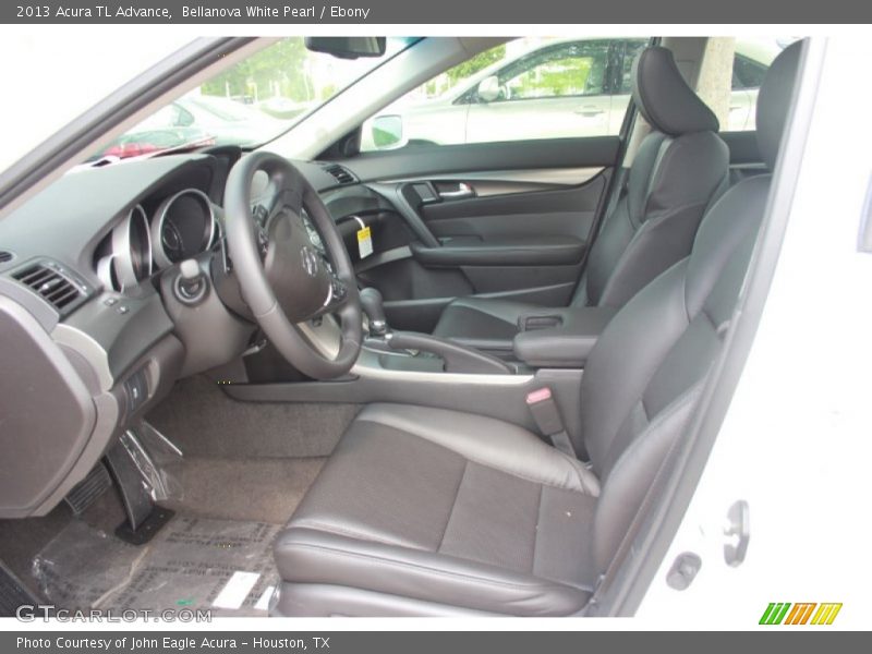 Bellanova White Pearl / Ebony 2013 Acura TL Advance