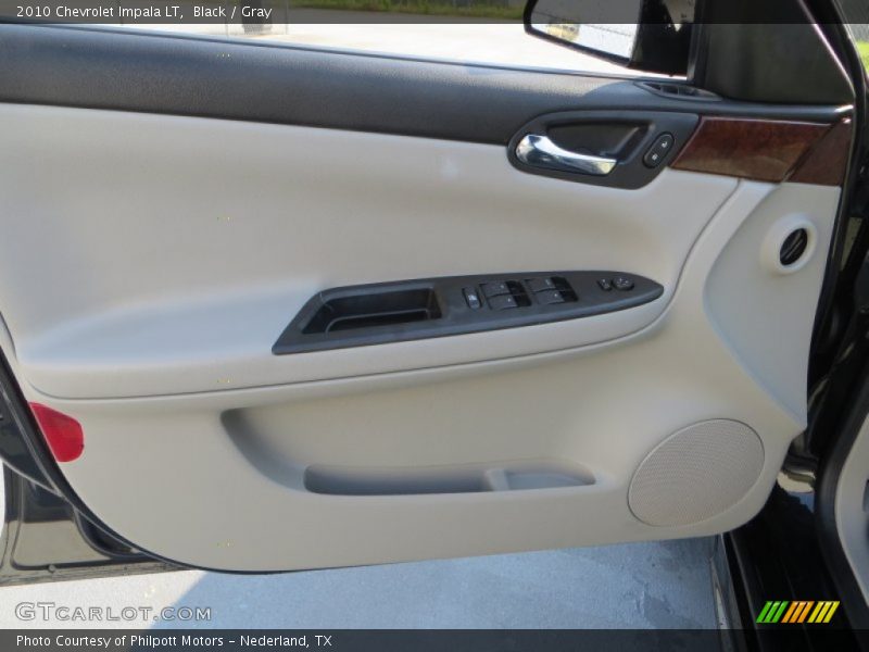 Black / Gray 2010 Chevrolet Impala LT