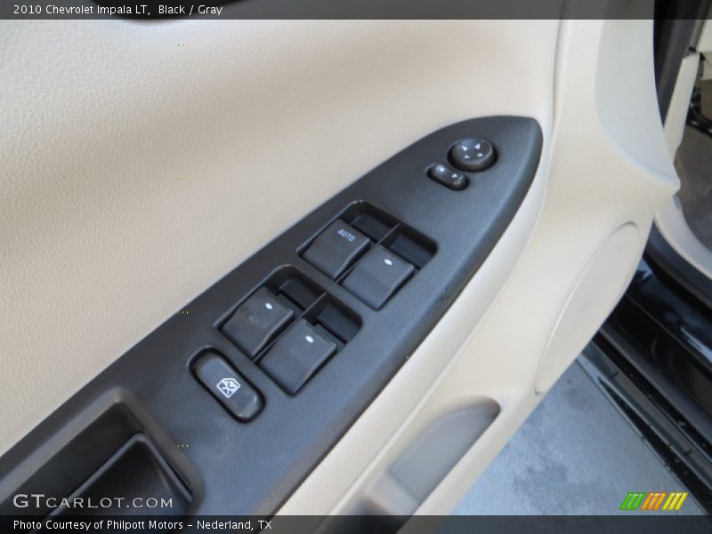 Black / Gray 2010 Chevrolet Impala LT